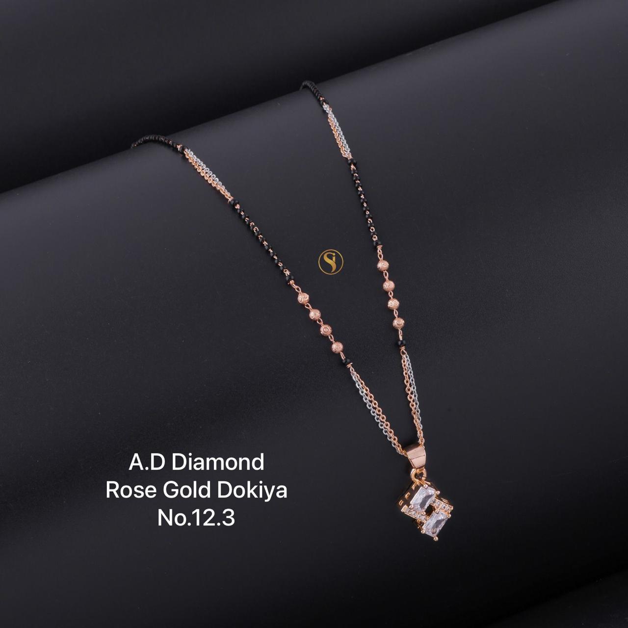 AD Diamond Daily Wear Designer Mangalsutra 14 Manufacturers
